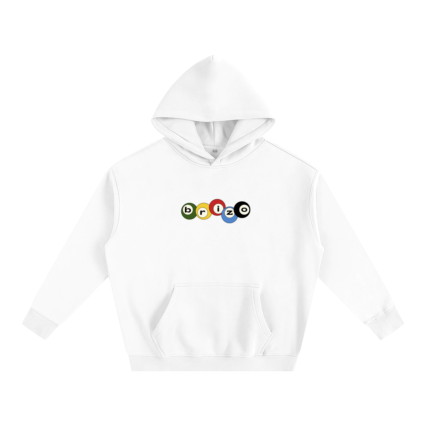 8-ball Oversize Fleeced Hoodie