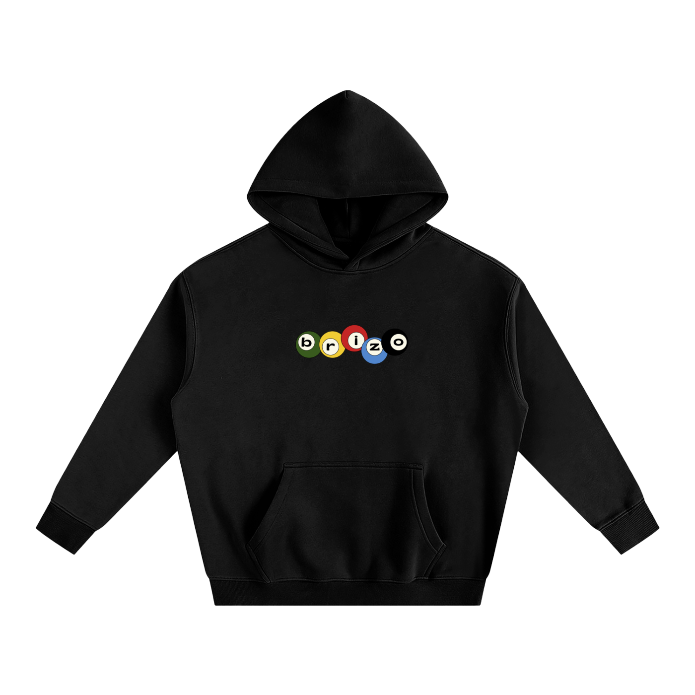 8-ball Oversize Fleeced Hoodie